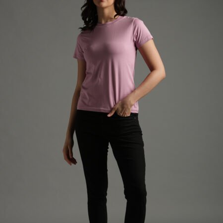 100% Pure Supima Cotton Crew Neck - Blush (W)