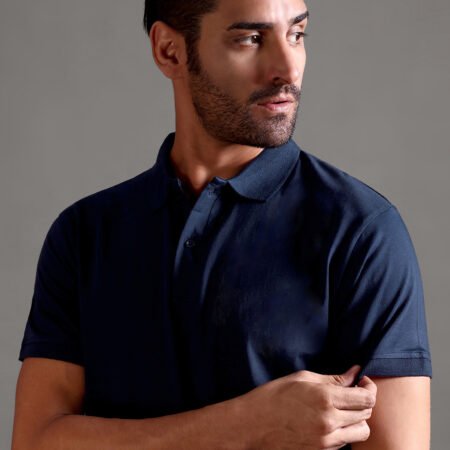 100% Pure Supima Cotton Polo - Night Fall (Navy)