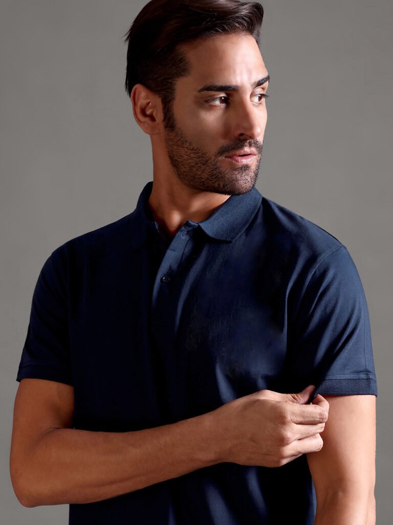 100% Pure Supima Cotton Polo - Night Fall (Navy)