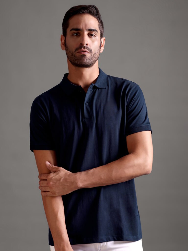 100% Pure Supima Cotton Polo - Night Fall (Navy)
