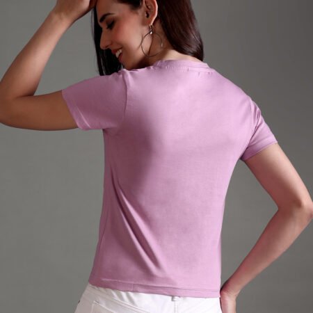 100% Pure Supima Cotton Crop Top - Blush (W) - Image 3