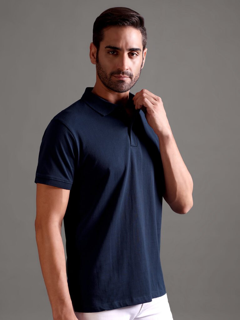 100% Pure Supima Cotton Polo - Night Fall (Navy)