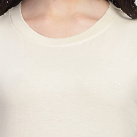 100% Pure Supima Cotton Crew Neck - Beach (Beige) (W) - Image 4