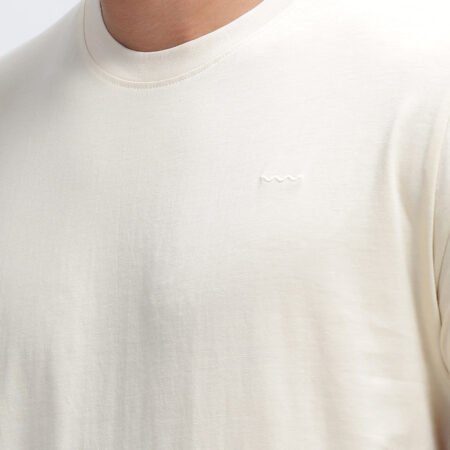 100% Pure Supima Cotton Crew Neck - Beach (Beige) - Image 5