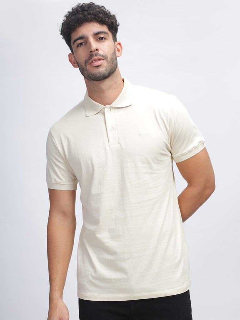 100% Pure Supima Cotton Polo - Beach (Beige)