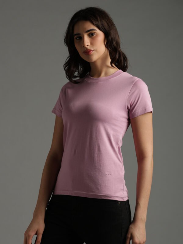 100% Pure Supima Cotton Crew Neck - Blush (W)