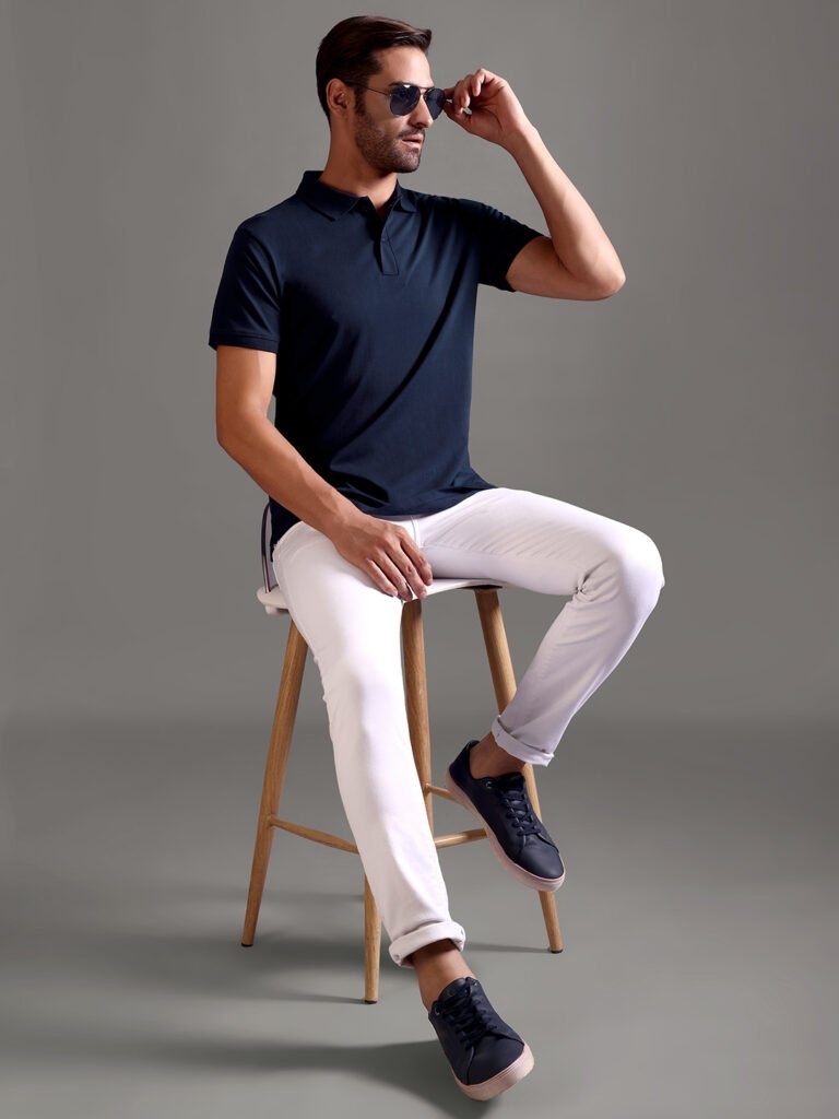 100% Pure Supima Cotton Polo - Night Fall (Navy)