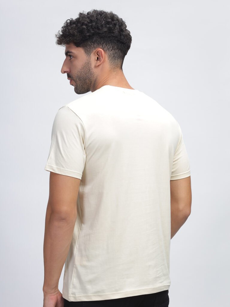 100% Pure Supima Cotton Crew Neck - Beach (Beige)