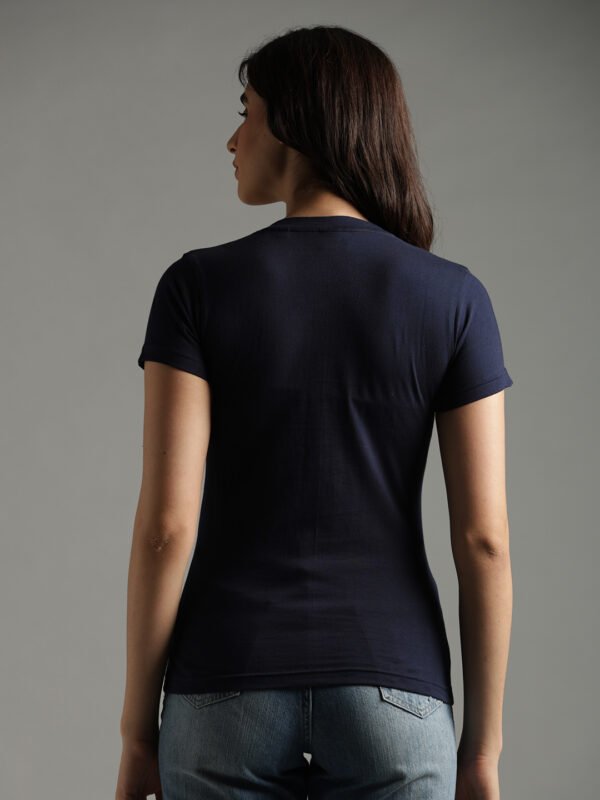 100% Pure Supima Cotton V Neck - Night Fall (Navy) (W)